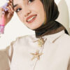 Assorted Hologram Patterned Scarf Set of 4 Assorted - Image 2