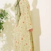 Dress with Front Tie and Gold Buckle Gold – Bild 3