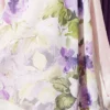 Floral Patterned Soft Shawl Aqua Green - الصورة 4