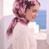 Floral Scarf Series Pink - Image 2