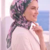 Floral Scarf Series Emerald
