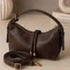 Baguette Bag with Cord Accessory Dark Brown