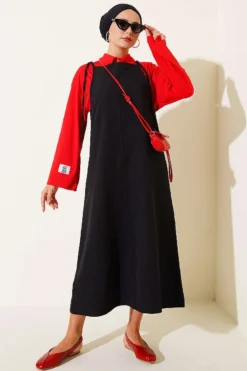 Strap Dress Black