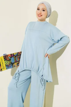 Alternative view of Two-Piece Set Baby Blue