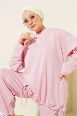 Alternative view of Two-Piece Set Pink