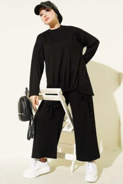 Two-Piece Set Black