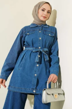 Vista alternativa de Two-Piece Set Azure