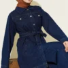 Two-Piece Set Navy Blue