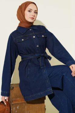 Two-Piece Set Navy Blue