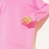 French Terry Plain Tunic Pink - Image 4