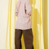 Textured Pattern Basic Knit Cardigan Powder Pink - Afbeelding 3