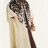 Textured Knit Long Cardigan Dark Brown – Bild 2