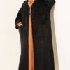 Textured Pocket Long Knit Cardigan Anthracite