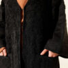 Textured Pocket Long Knit Cardigan Anthracite – Bild 4
