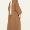 Textured Pocket Long Knit Cardigan Latte - immagine 3