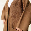 Textured Pocket Long Knit Cardigan Latte - immagine 4