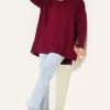 Heart Detail Basic Tunic Burgundy - Imagen 2