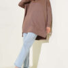 Heart Detail Basic Tunic Mink - immagine 2