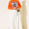 Door Print Basic Tunic Orange - Image 2