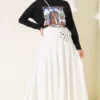 Door Print Basic Tunic Black - Image 2