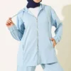 Two-Piece Set Blue - Image 2