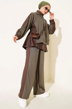 Two-Piece Set Khaki