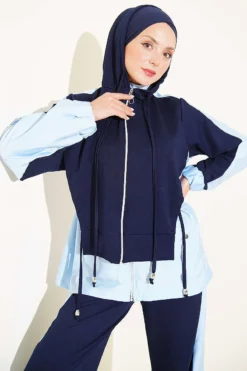 Vista alternativa di Two-Piece Set Navy Blue