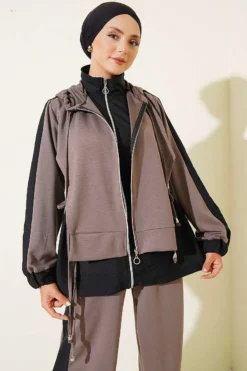 Alternative view of Two-Piece Set Black