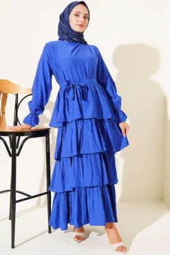 منظر بديل لـ Tiered Dress with Belt