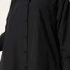Classic Collar Pocket Shirt Black – Bild 4