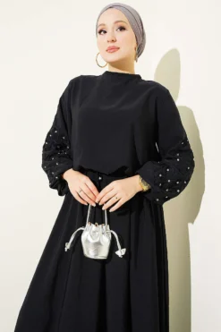 Alternative view of Embellished Skirt Set Dark Navy