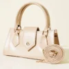 Magnetic Closure Handled Bag Beige