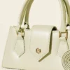 Magnetic Closure Handled Bag Aqua Green - Image 3