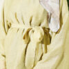 Belted Chiffon Batwing Sleeve Tunic Hazel - Image 4