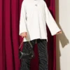 Lilyum Printed Basic Tunic Ecru - immagine 2