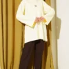 Lilyum Printed Basic Tunic Yellow – Image 2