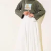 Lemon Print French Terry Tunic Khaki - Imagen 2