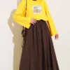 Lemon Print French Terry Tunic Yellow – Bild 2