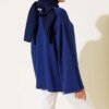 Low Shoulder Basic Tunic Navy Blue – Image 3