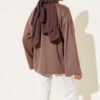Low Shoulder Basic Tunic Mink – Image 3