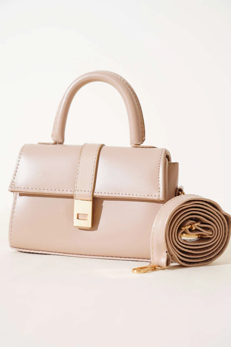 Magnetic Handbag Beige