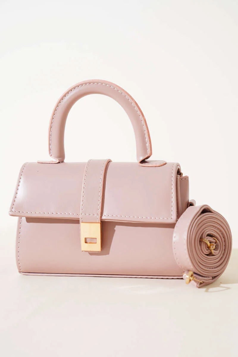 Magnetic Handbag Powder Pink