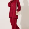 Two-Piece Set Burgundy