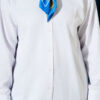 Cuff Button Plain Shirt White – Bild 4