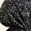 Mini Floral Detailed Scarf Anthracite - Afbeelding 4