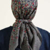 Mini Floral Detailed Scarf Grey - Afbeelding 3