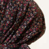 Mini Floral Detailed Scarf Black - Afbeelding 4