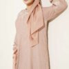 Mini Polka Dot Patterned Dress Latte - Image 2