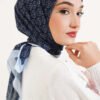 Soft Scarf Navy Blue