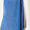 Monogram Patterned Crinkle Scarf Indigo - Imagen 4